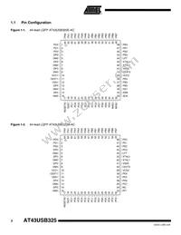 AT43USB325E-AU Datasheet Page 2