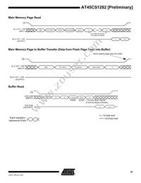 AT45CS1282-TC Datasheet Page 21