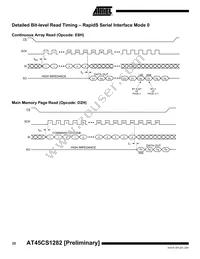 AT45CS1282-TC Datasheet Page 22