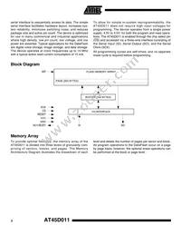 AT45D011-XI Datasheet Page 2