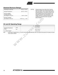AT45D041A-TI Datasheet Page 10