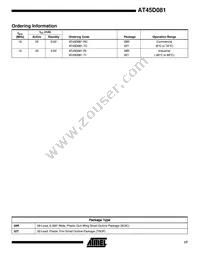 AT45D081-TI Datasheet Page 17