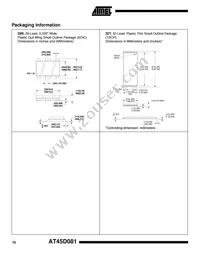 AT45D081-TI Datasheet Page 18