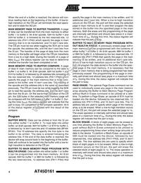 AT45D161-TI Datasheet Page 4