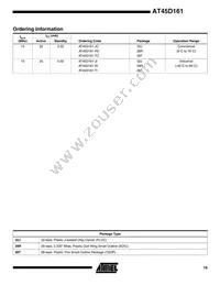 AT45D161-TI Datasheet Page 19