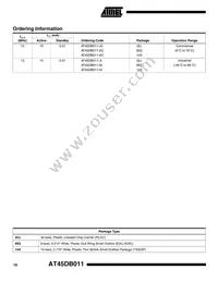 AT45DB011-XI Datasheet Page 18