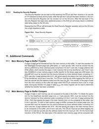 AT45DB011D-SSH-T Datasheet Page 21