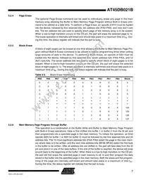 AT45DB021B-SU Datasheet Page 7