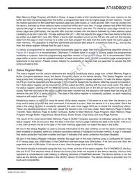 AT45DB021D-MH-T Datasheet Page 19