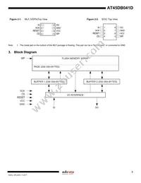 AT45DB041D-SU-SL955 Datasheet Page 3
