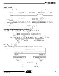 AT45DB1282-TI Datasheet Page 19