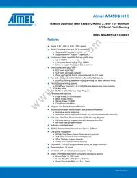 AT45DB161E-MHD-Y Datasheet Cover