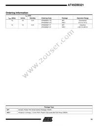 AT45DB321-TI Datasheet Page 19