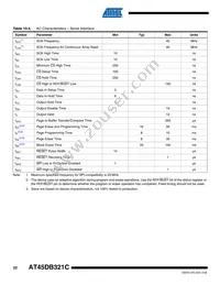 AT45DB321C-TC Datasheet Page 22