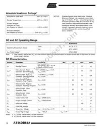 AT45DB642-TI Datasheet Page 14