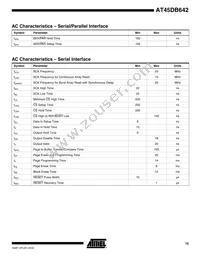 AT45DB642-TI Datasheet Page 15