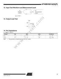 AT49BV001ANT-55VU Datasheet Page 9