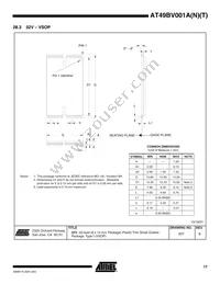 AT49BV001ANT-55VU Datasheet Page 17