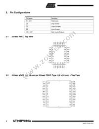 AT49BV040A-90VU-T Datasheet Page 2