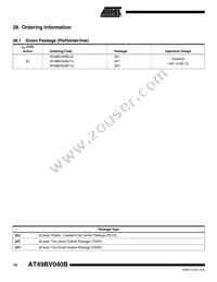 AT49BV040B-VU Datasheet Page 16