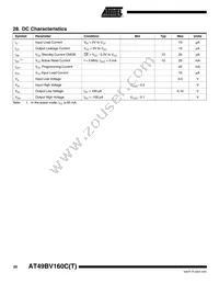 AT49BV160CT-70CU Datasheet Page 20