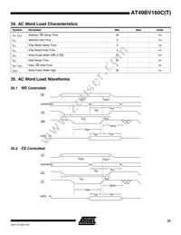 AT49BV160CT-70CU Datasheet Page 23