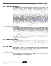 AT49BV160DT-70TU-T Datasheet Page 9