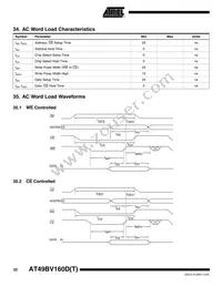 AT49BV160DT-70TU-T Datasheet Page 22