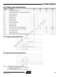 AT49BV160DT-70TU-T Datasheet Page 23