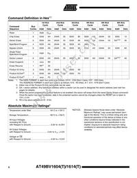 AT49BV1614T-11CI Datasheet Page 6