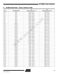 AT49BV163AT-70TI Datasheet Page 15