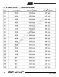 AT49BV163AT-70TI Datasheet Page 16