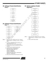 AT49BV163DT-70TU-T Datasheet Page 21