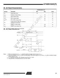 AT49BV320C-70TU Datasheet Page 23