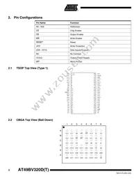 AT49BV320DT-70CU Datasheet Page 2