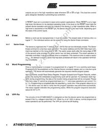 AT49BV320DT-70CU Datasheet Page 4
