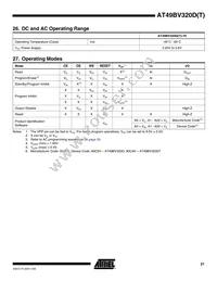 AT49BV320DT-70CU Datasheet Page 21