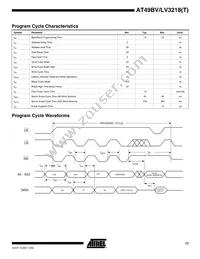 AT49BV3218T-90TI Datasheet Page 17