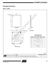 AT49BV3218T-90TI Datasheet Page 23