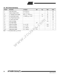 AT49BV322A-70TU Datasheet Page 20