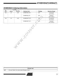 AT49BV4096A-12TI Datasheet Page 13