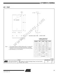 AT49BV4096A-70TI Datasheet Page 17