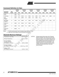 AT49BV512-90VC Datasheet Page 4