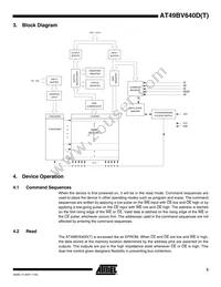 AT49BV640DT-70CU Datasheet Page 3
