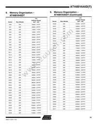 AT49BV640DT-70CU Datasheet Page 19