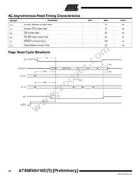 AT49BV6416CT-70CI Datasheet Page 22