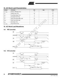 AT49BV642D-70TU-T Datasheet Page 20