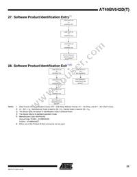 AT49BV642D-70TU-T Datasheet Page 23