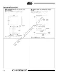 AT49BV8011-11CI Datasheet Page 17