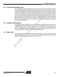 AT49BV802AT-70CU Datasheet Page 9